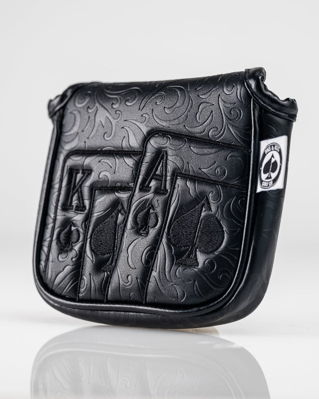 Blackout Ace of Spades - Mallet Putter Cover — view 6