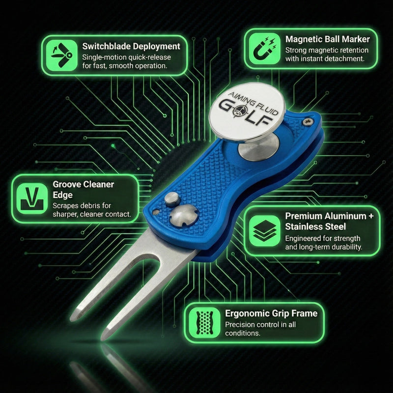 Foldable Metal Divot Tool — view 14