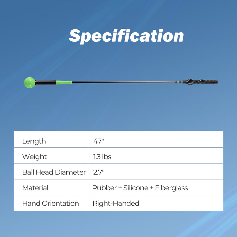 Golf Swing Trainer Aid, specialized grip — view 10