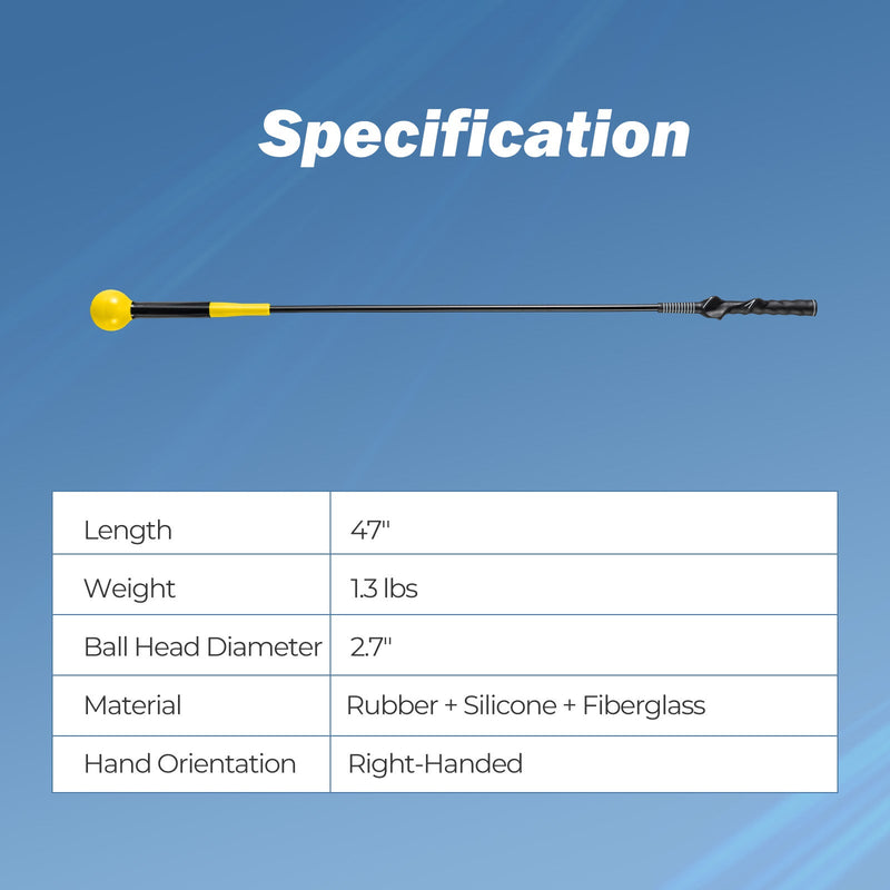 Golf Swing Trainer Aid, specialized grip — view 9