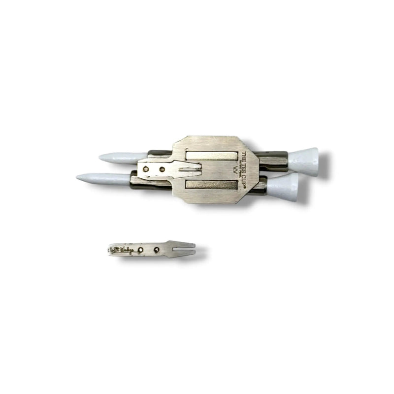 The Tee Clip® V.V (V.5) Premium Kit | 304 Stainless Steel Magnetic Golf Multi-Tool | Dual Tee Holder, Removable Divot Tool, Ball Marker | Duo Clip™ Dual Magnet Hat Clip | USA Made | Patent Pending — view 9