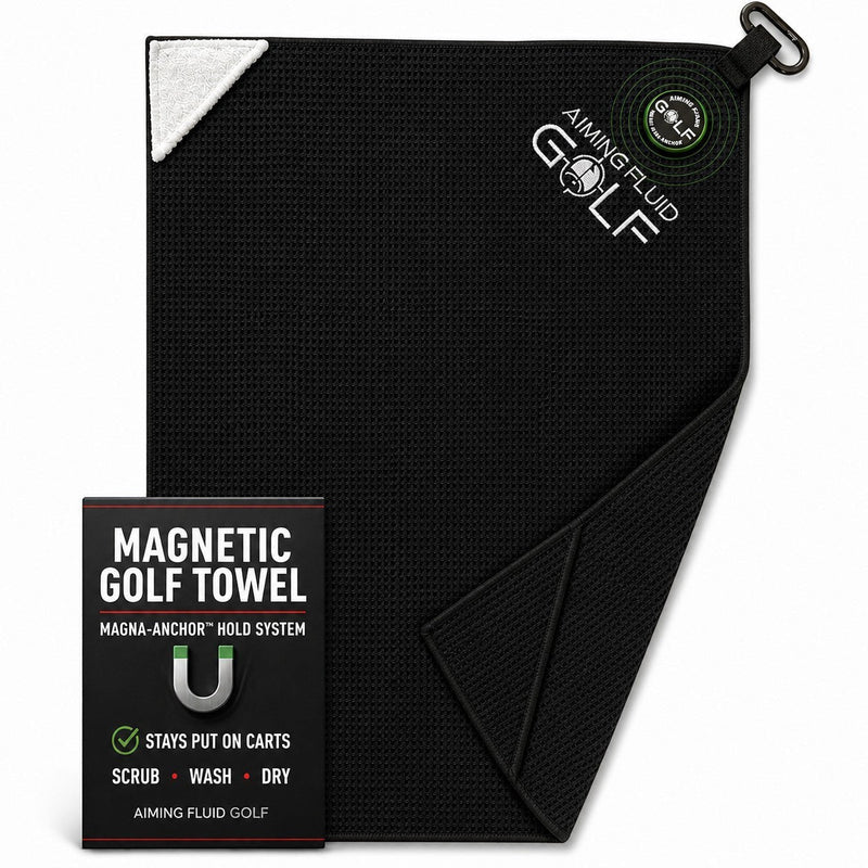 Magna-Anchor™ Magnetic Golf Towel – Stubby (16×24) — view 11