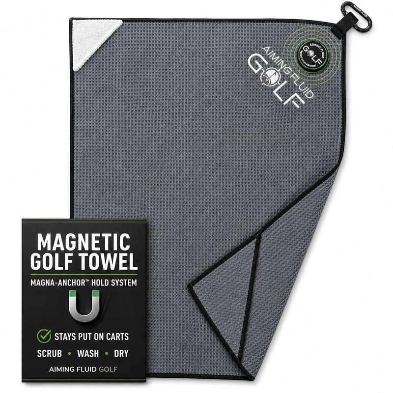 Magna-Anchor™ Magnetic Golf Towel – Stubby (16×24) — view 13