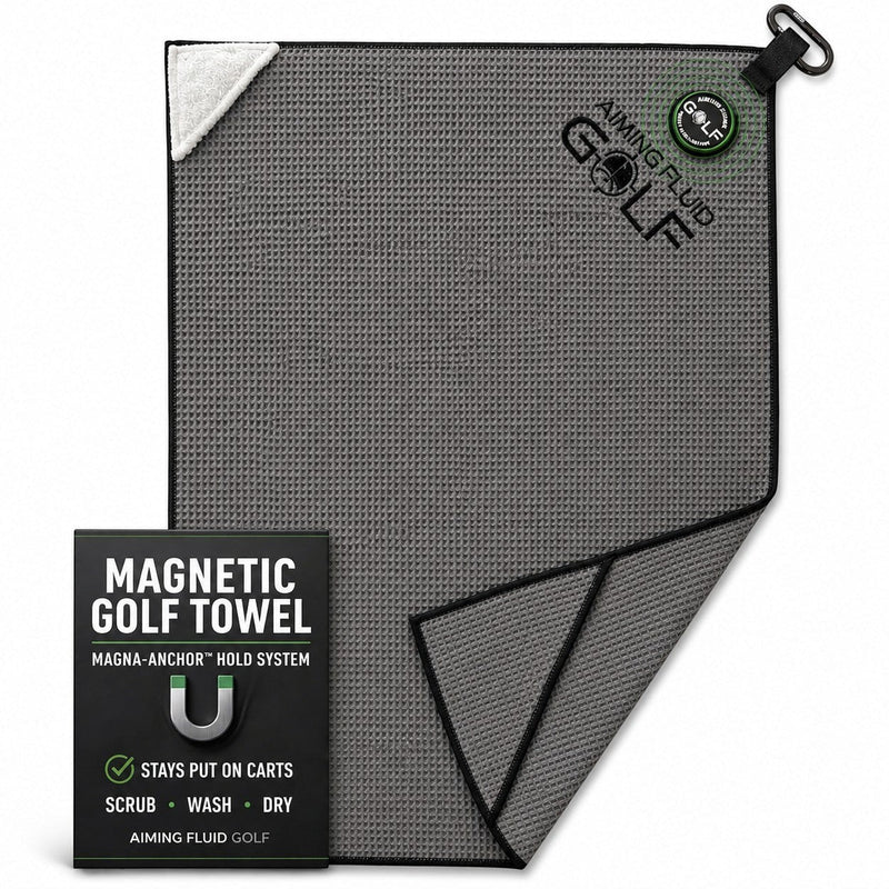 Magna-Anchor™ Magnetic Golf Towel – Stubby (16×24) — view 12
