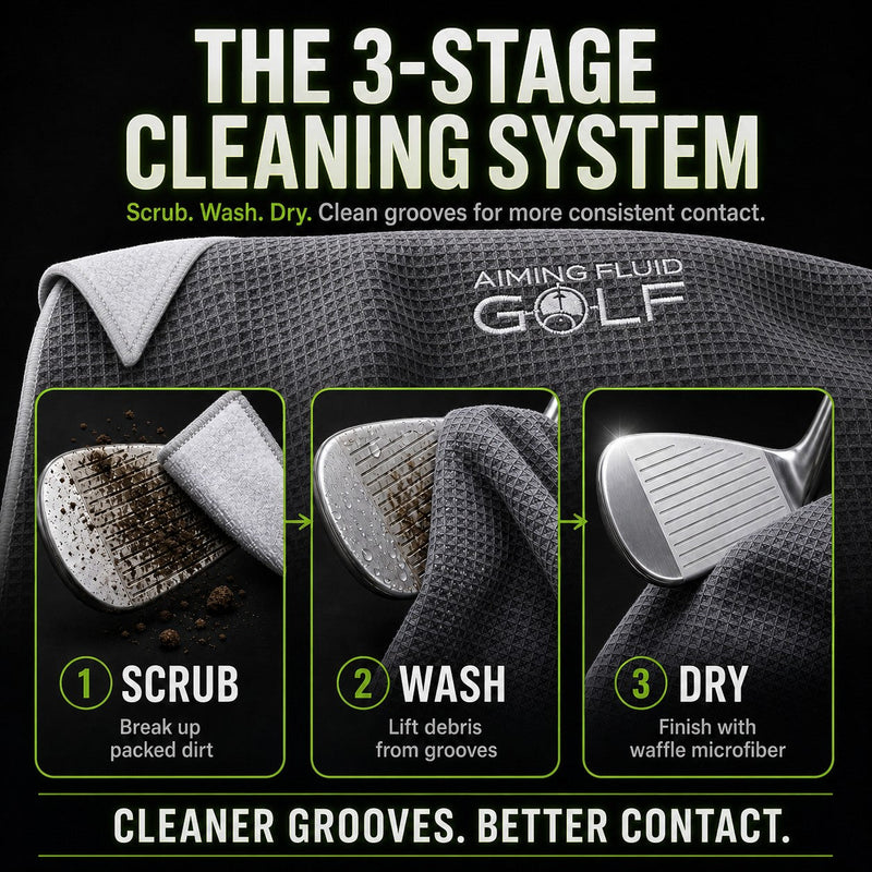 Magna-Anchor™ Magnetic Golf Towel – Stubby (16×24) — view 2
