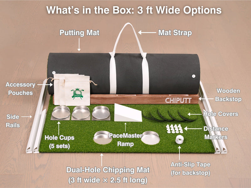 The Chiputt Tour‑Grade Premium Putting Mat — view 2