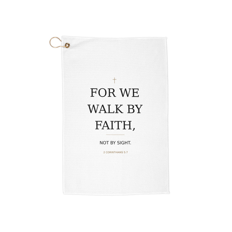 Walk By Faith Golf towel — view 1