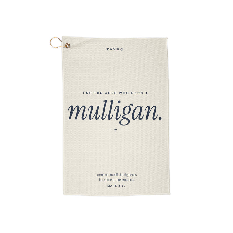 For The Ones Who Need A Mulligan Golf Towel — view 1