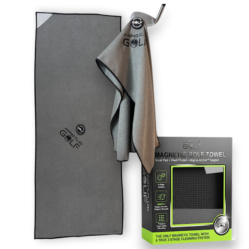Magna-Anchor™ Magnetic Golf Towel – The 40 (16×40) — view 1