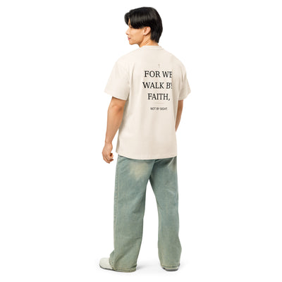 Walk By Faith Oversized box tee