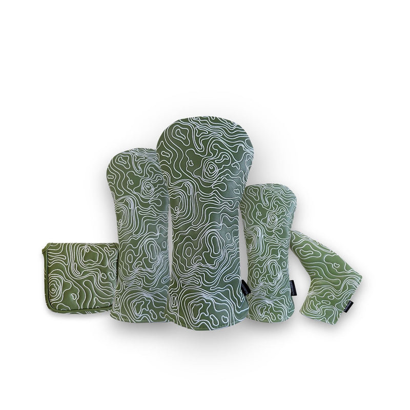 Topographic Edition - Fairway Green / Embroidered Pure White — view 1