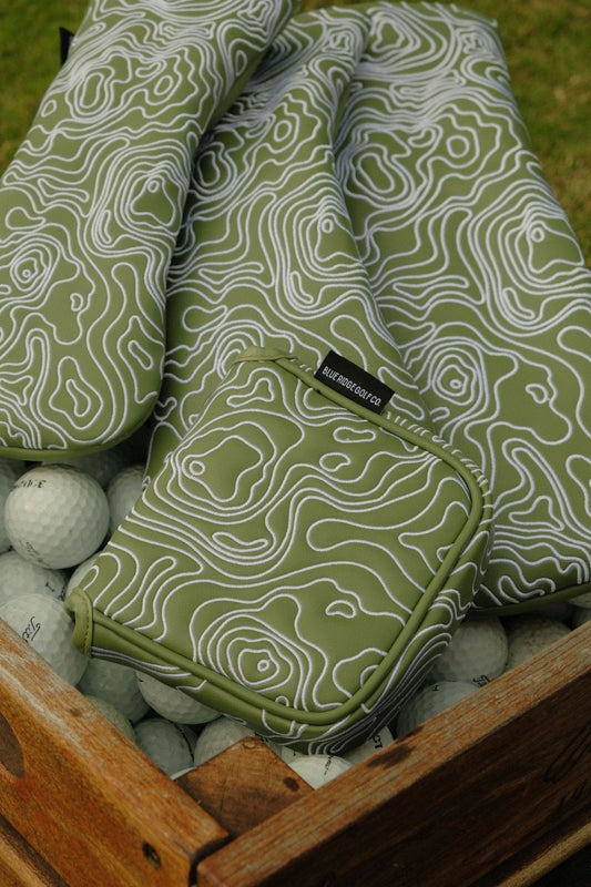 Topographic Edition - Fairway Green / Embroidered Pure White — view 2