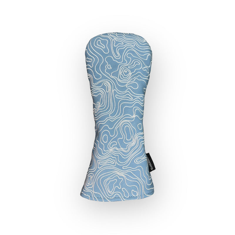 Topographic Edition - Carolina Blue / Embroidered Pure White — view 5