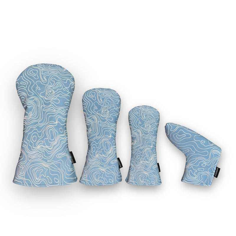 Topographic Edition - Carolina Blue / Embroidered Pure White — view 19