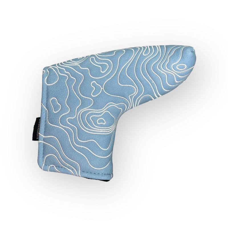 Topographic Edition - Carolina Blue / Embroidered Pure White — view 10