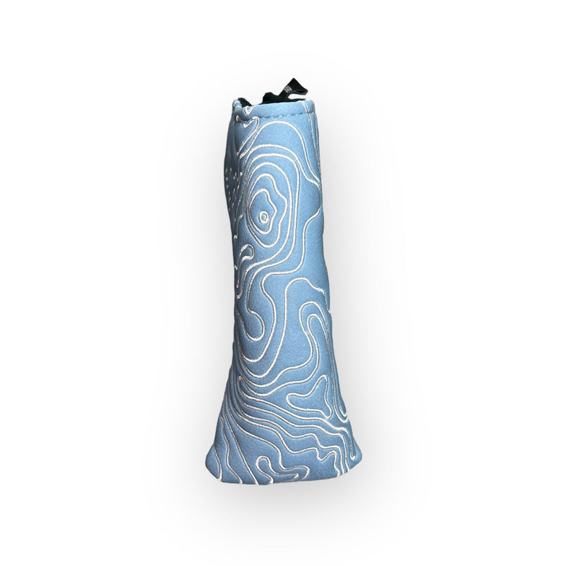 Topographic Edition - Carolina Blue / Embroidered Pure White — view 12