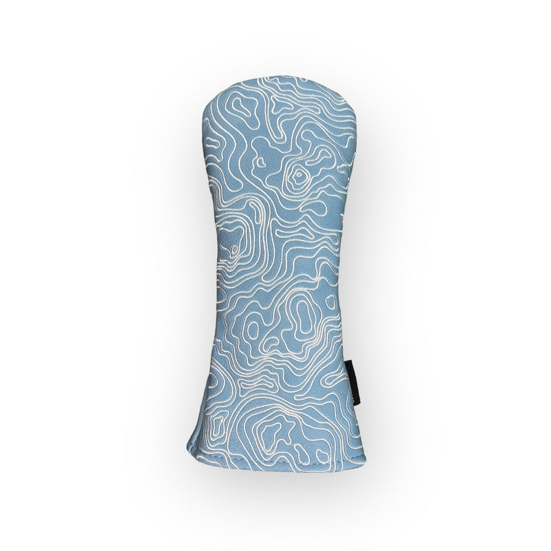 Topographic Edition - Carolina Blue / Embroidered Pure White — view 7