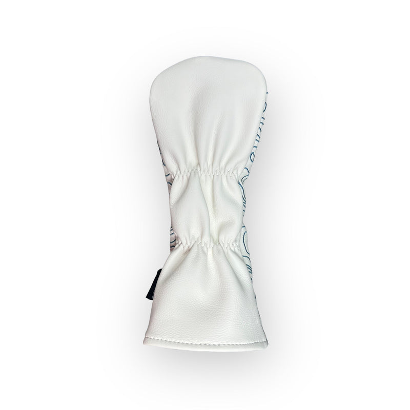 Topographic Edition - Pure White / Embroidered Carolina Blue — view 7