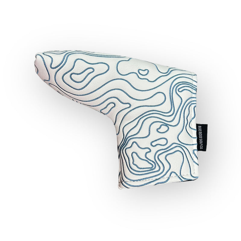Topographic Edition - Pure White / Embroidered Carolina Blue — view 10
