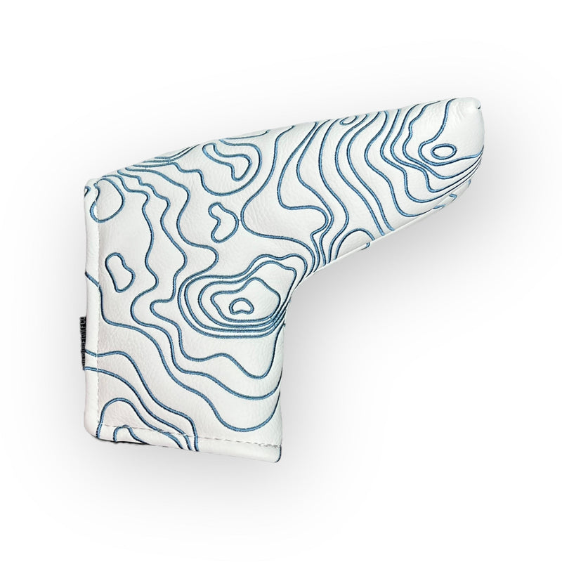 Topographic Edition - Pure White / Embroidered Carolina Blue — view 11