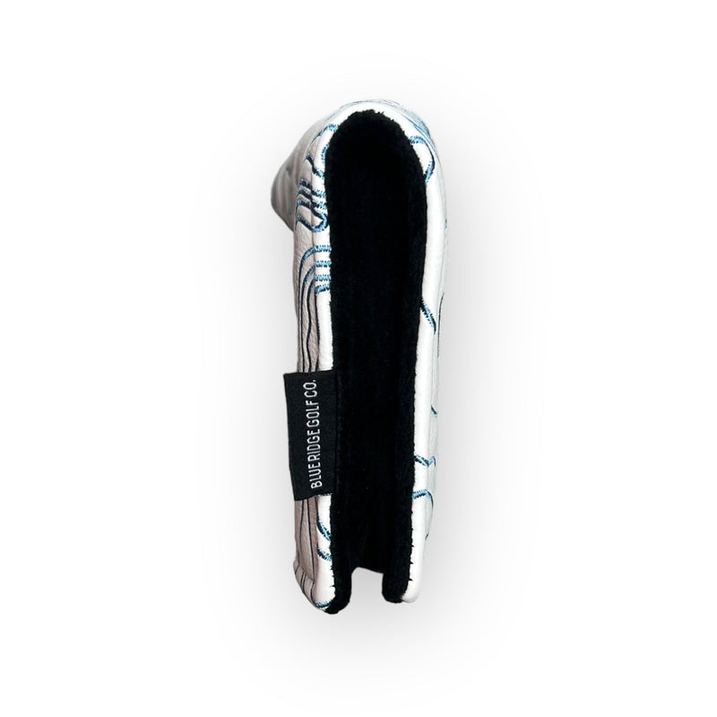 Topographic Edition - Pure White / Embroidered Carolina Blue — view 12