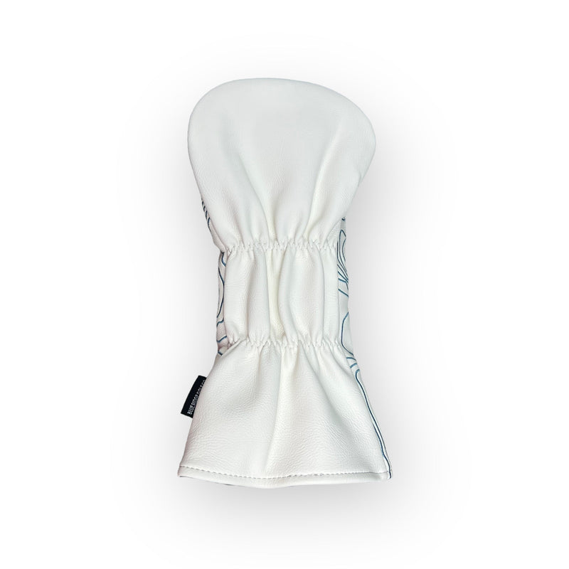 Topographic Edition - Pure White / Embroidered Carolina Blue — view 4