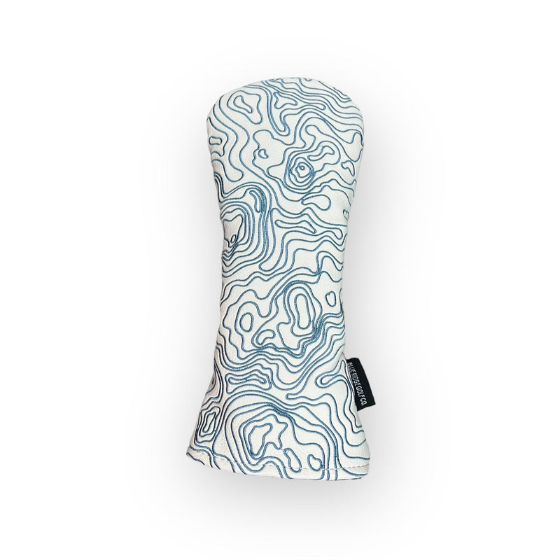 Topographic Edition - Pure White / Embroidered Carolina Blue — view 8
