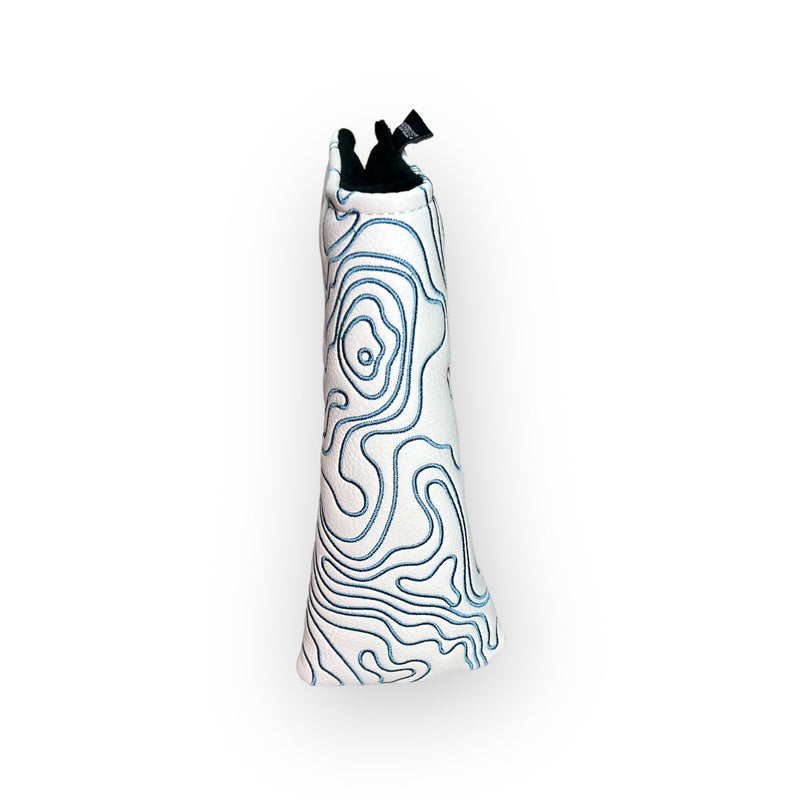 Topographic Edition - Pure White / Embroidered Carolina Blue — view 13