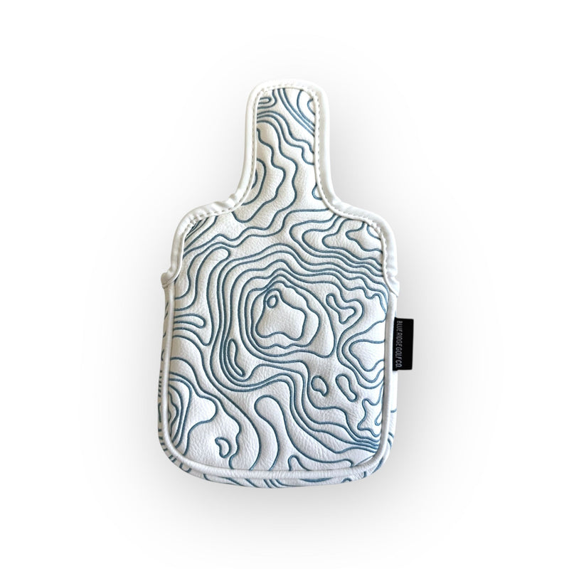 Topographic Edition - Pure White / Embroidered Carolina Blue — view 16