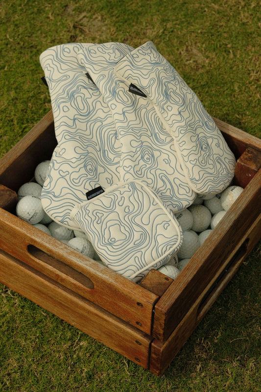 Topographic Edition - Pure White / Embroidered Carolina Blue — view 2