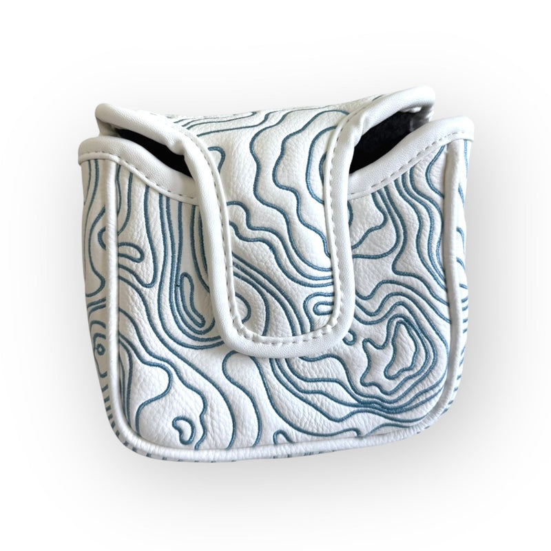 Topographic Edition - Pure White / Embroidered Carolina Blue — view 17