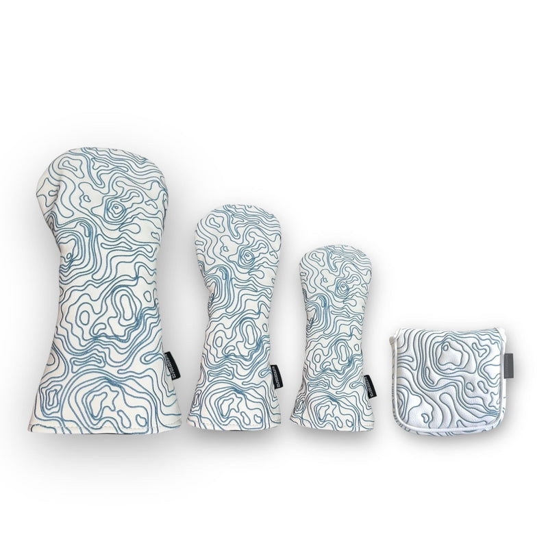 Topographic Edition - Pure White / Embroidered Carolina Blue — view 19