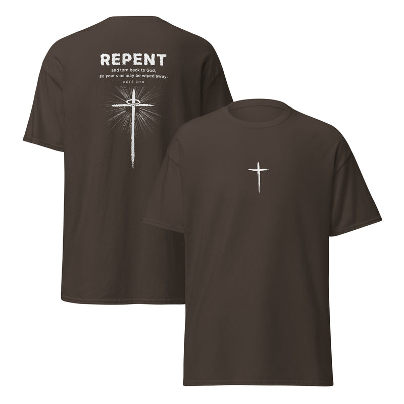 Repent Cross Graphic Tee — view 4