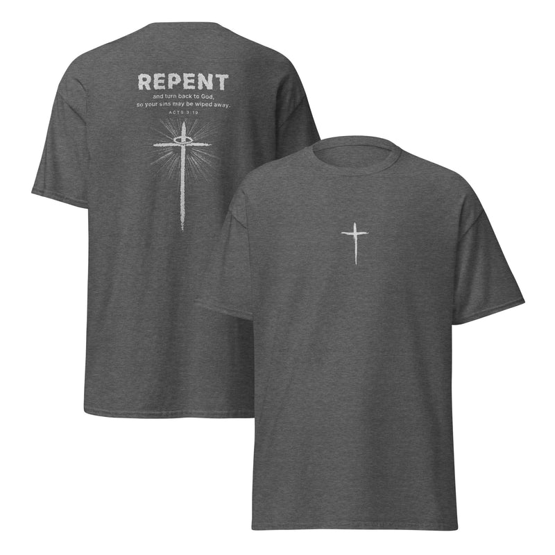 Repent Cross Graphic Tee — view 5