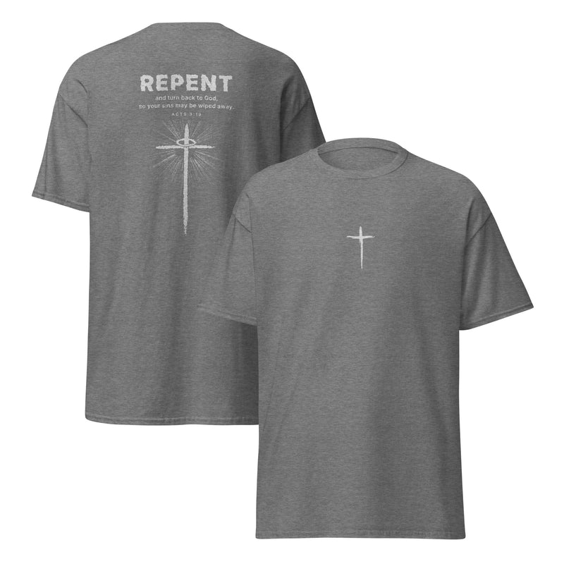 Repent Cross Graphic Tee — view 8