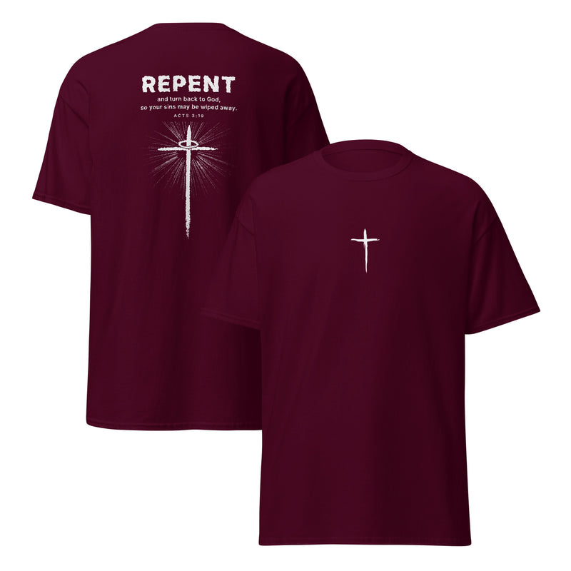 Repent Cross Graphic Tee — view 2