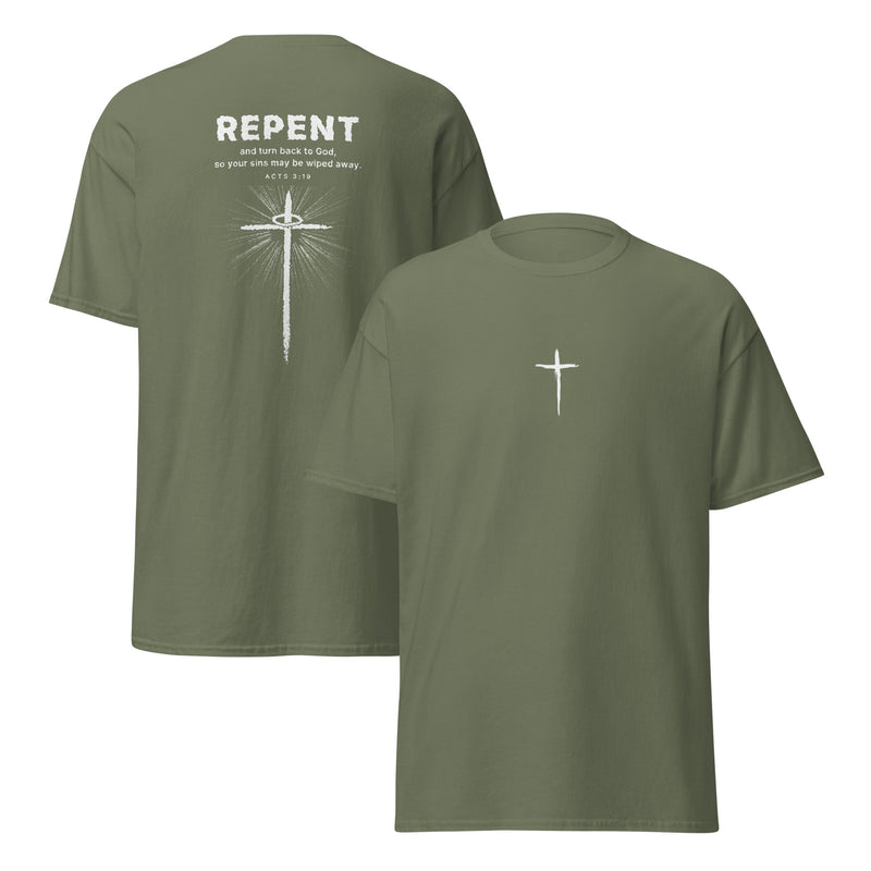Repent Cross Graphic Tee — view 7