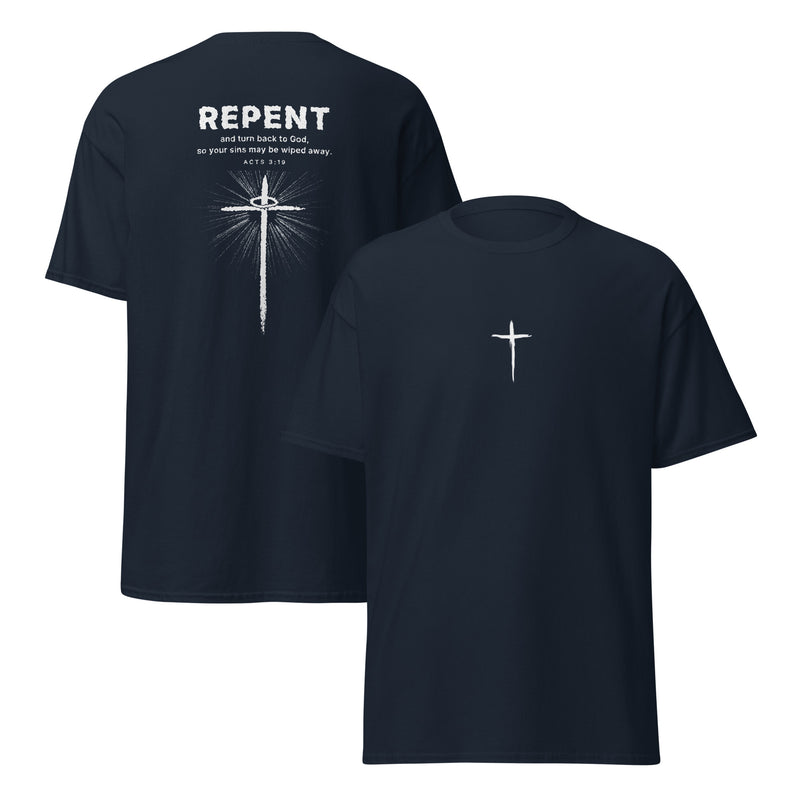 Repent Cross Graphic Tee — view 3