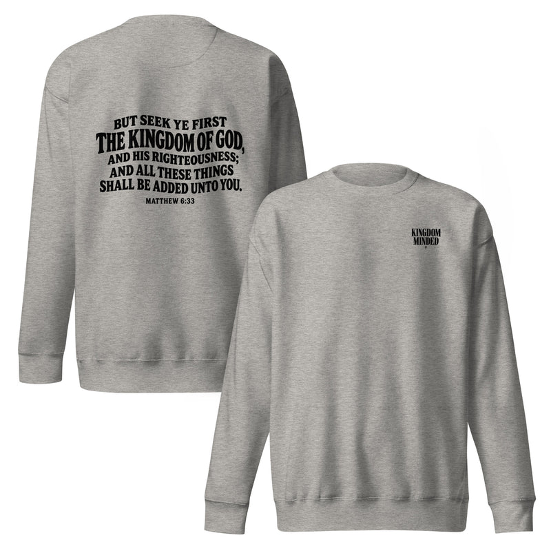 Kingdom Minded Sweatshirt — view 1