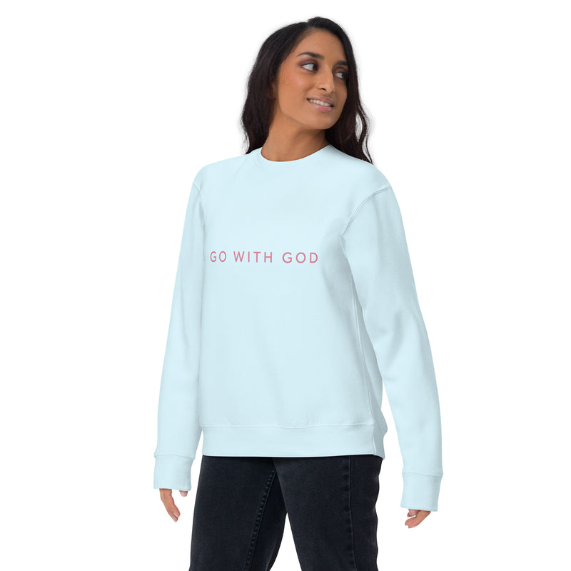 Jesus Is King Sweatshirt- Pink Lettering — view 15